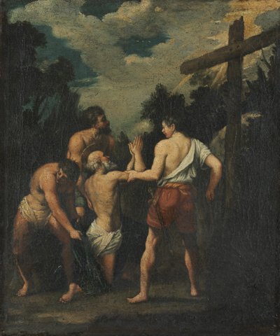Umučení svatého Ondřeje, 1600. od Unbekannt