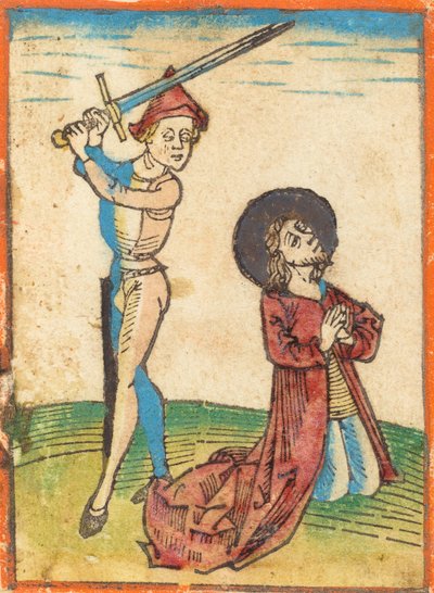 Umučení svatého, c. 1480. od Unbekannt
