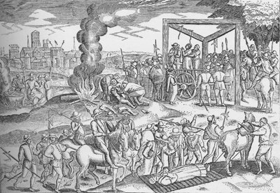 Martyrs at Smithfield, London, c1600 1904 od Unbekannt
