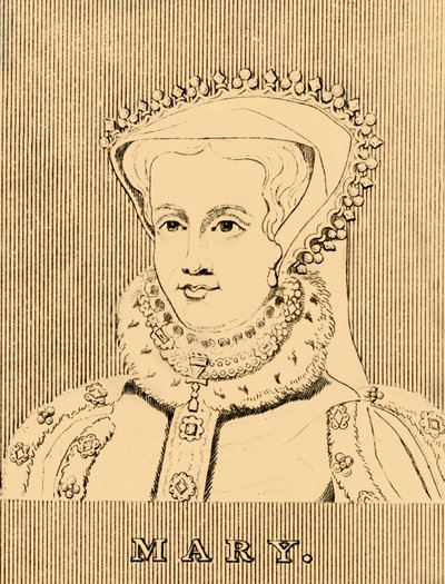 Marie, 1516-1558, 1830. od Unbekannt