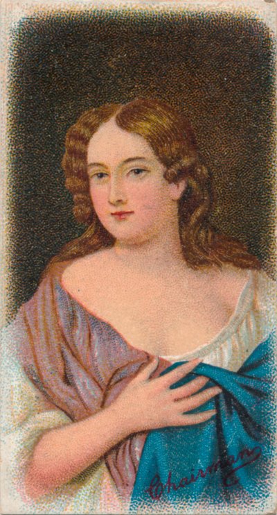 Mary Moll Davis c1648-1708, milenka anglického krále Karla II., 1912 od Unbekannt