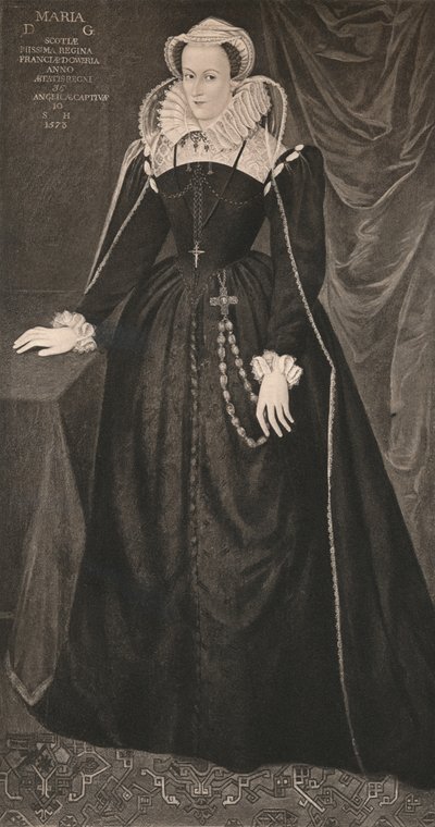 Marie, skotská královna, 16. století, 1904 od Unbekannt