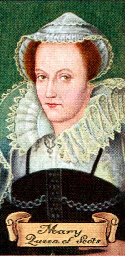 Mary, Queen of Scots, převzato ze série cigaretových karet, 1935 od Unbekannt
