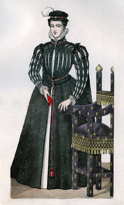 Marie Stuartovna, královna choť Františka II Francouzského, c1560 1882-1884 od Unbekannt