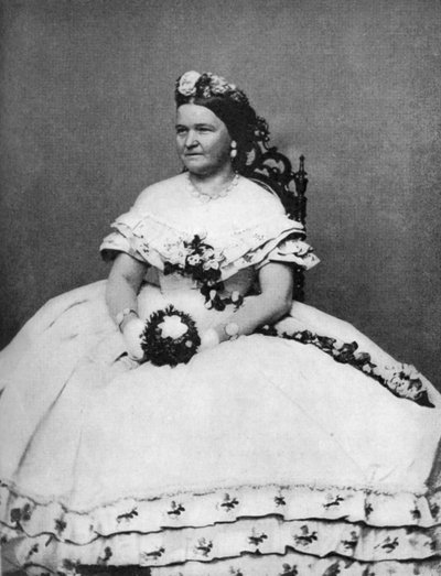 Mary Todd Lincoln, manželka prezidenta Abrahama Lincolna, c1860, 1908 od Unbekannt
