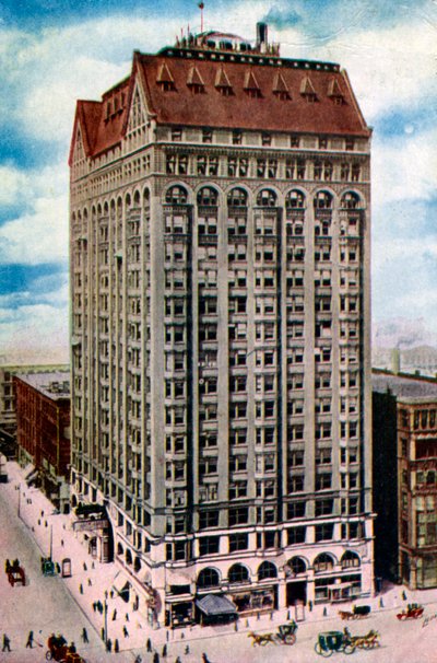 Zednářský chrám, Chicago, 1907 od Unbekannt
