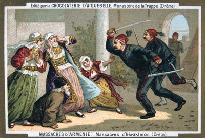 Masakry v Heraklionu, Kréta, 1895 od Unbekannt