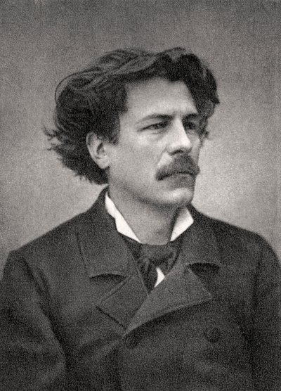 Maurice Rollinat, francouzský básník, 1888 od Unbekannt