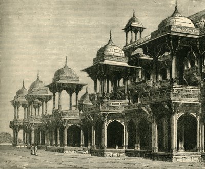 Mauzoleum Akbar, Secundra, 1890. od Unbekannt