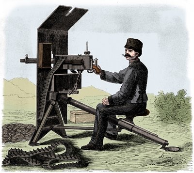 Kulomet Maxim, c1895. od Unbekannt