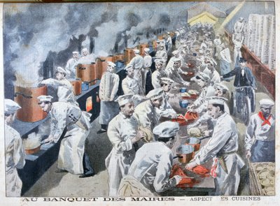Banket starostů, Paříž, 1900 od Unbekannt