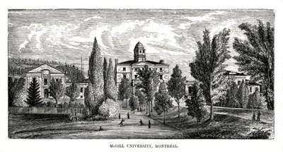 McGill University, Montreal, Kanada, 19. století od Unbekannt