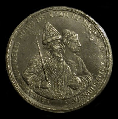 Medaile ruského cara Alexise I. na oslavu narození Petra Velikého, cca 1775 od Unbekannt