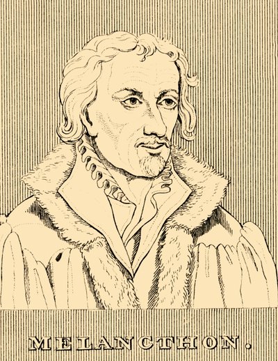 Melancthon, 1497-1560, 1830. od Unbekannt