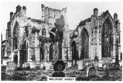 Melrose Abbey, Skotsko, 1936 od Unbekannt