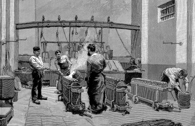 Tavírna v pařížské mincovně, 1892 od Unbekannt