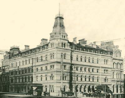Menzies Hotel, Melbourne, 1901. od Unbekannt
