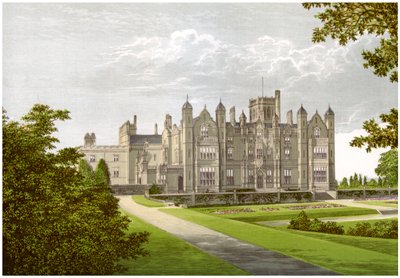 Merevale Hall, Warwickshire, domov rodiny Dugdale, c1880 od Unbekannt
