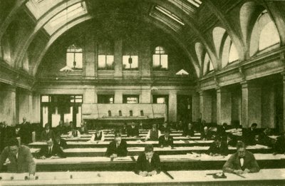 Pánové Harland & Wolffs Drawing Office, Belfast, c1930. od Unbekannt