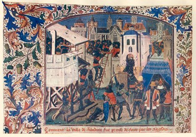 Metody válčení během stoleté války, c1400, c1930. od Unbekannt