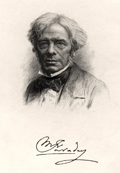 Michael Faraday, britský fyzik a chemik, 1931 od Unbekannt