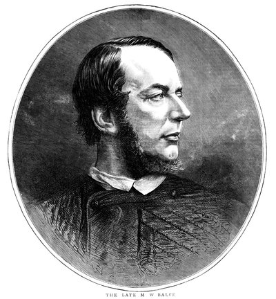 Michael William Balfe, britský skladatel a zpěvák irského původu, 1870 od Unbekannt
