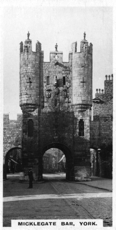 Micklegate Bar, York, 20. léta 20. století od Unbekannt