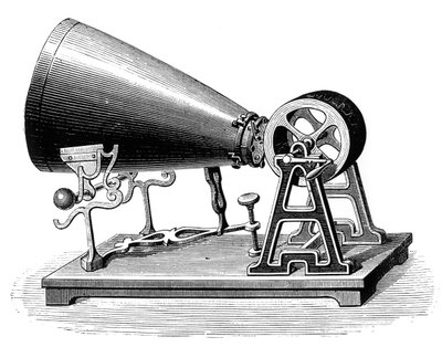 Phonautograph poloviny 19. století, c1880 od Unbekannt