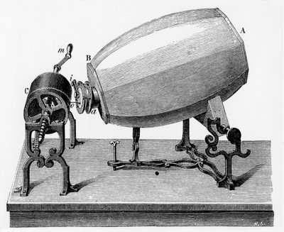 Phonautograph z poloviny 19. století, kolem roku 1906 od Unbekannt