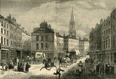 Prostřední řada, St. Giless, asi 1838, 1881. od Unbekannt