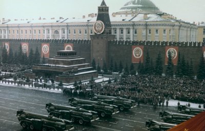 Vojenská revue, Rudé náměstí, Moskva, 1971 od Unbekannt