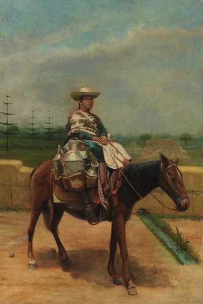 Milk Woman, ca. 1890-1892. od Unbekannt