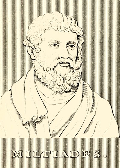 Miltiades, c550-489 př.nl, 1830. od Unbekannt
