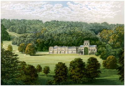 Milton Abbey, Dorset, domov barona Hambro, c1880 od Unbekannt