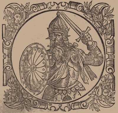 Mindaugas, litevský král Od: Sarmatiae Europeae desscriprio... od A. Guagniniho, 1578 od Unbekannt