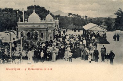 Minerální pramen č. 4, Yessentuki, Rusko, 1900. od Unbekannt