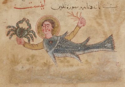 Miniatura výběru astrologických pokladů od Rumiho, asi 1273. od Unbekannt