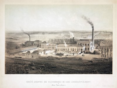 Těžba, Coal Sars Longchamps & Bouvy Coalmining Co Ltd, Belgie od Unbekannt