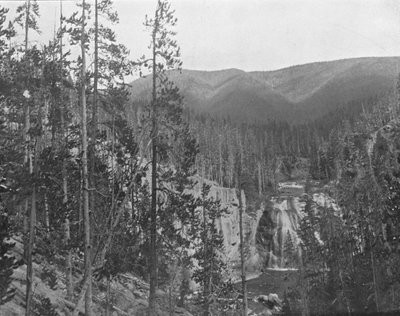Řeka Missouri, pod Great Falls, Montana, USA, c1900. od Unbekannt