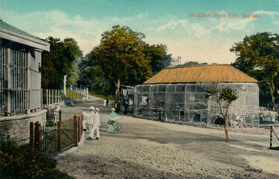 Mitchell Park Zoo, Durban, c1915 od Unbekannt