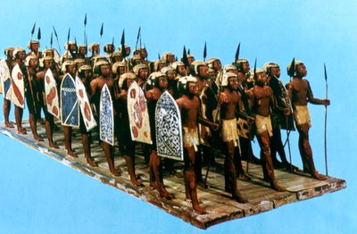 Model Pikemen, hrobka Mesehti, 12. dynastie od Unbekannt