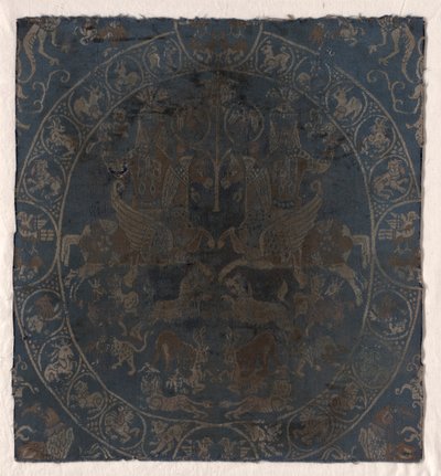 Moderní reprodukce hedvábí Bahram Gur v Berlíně, c. 1895. od Unbekannt