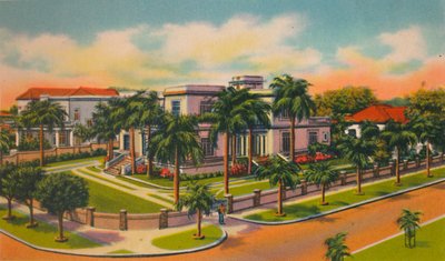 Moderní rezidence v El Prado, Barranquilla, c1940 od Unbekannt