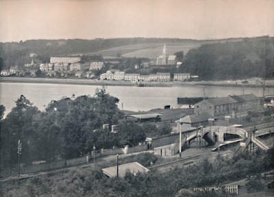Monkstown - ze stanice Monkstown Pier, 1895 od Unbekannt