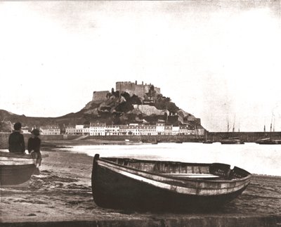 Hrad Mont Orgueil, Jersey, 1894. od Unbekannt