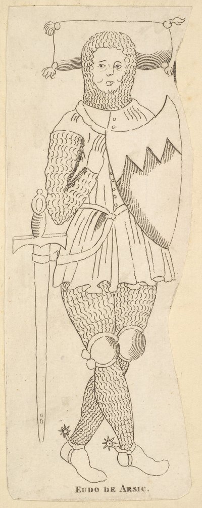 Památník Eudo de Arsie, ca. 1790 od Unbekannt
