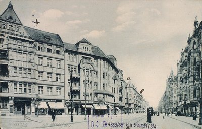 Motzstrasse, Berlín, Německo, 1910 od Unbekannt