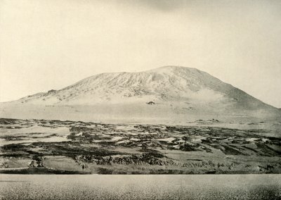 Mount Erebus...The Old Crater on the Left, c1908, 1909. od Unbekannt