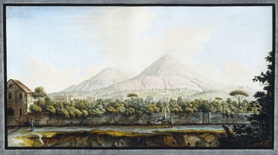 Vesuv, Neapolské království, c 1767 od Unbekannt