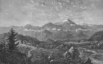 Mount Washington a White Hills, 1883 od Unbekannt